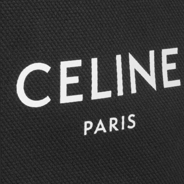 【人気商品】セリーヌ*ミニバーティカル偽物キャンバスショルダーバッグ*ブラック